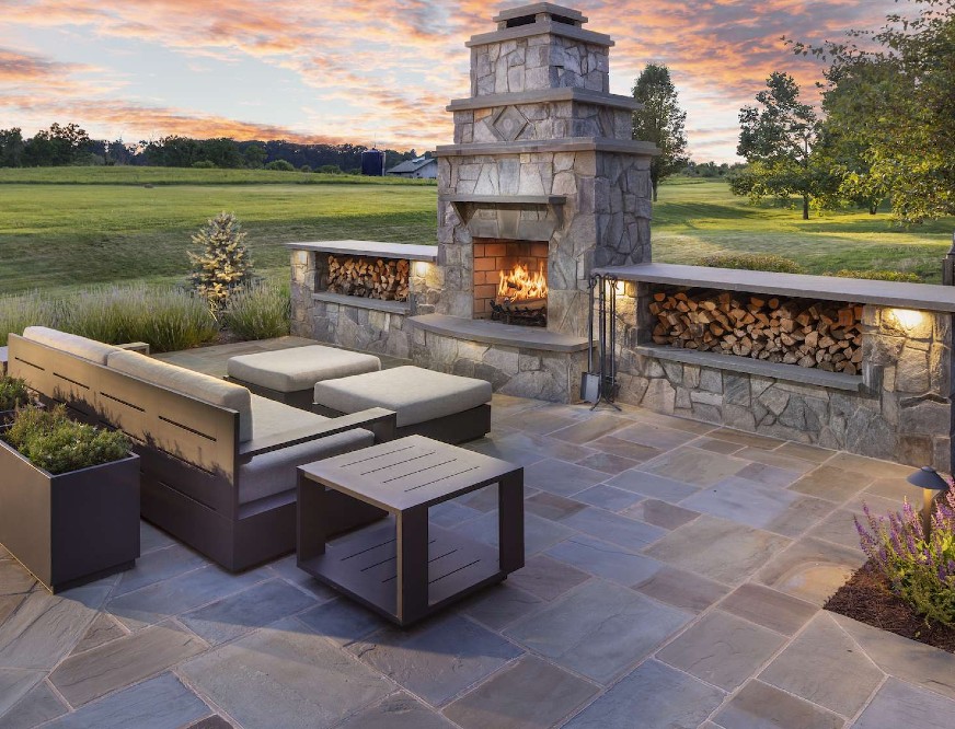 Masonry patios fireplaces long island NY
								